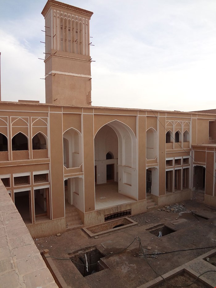 پاورپوینت پروژه مرمت خانه دانشمندی یزد ۱۲۲ اسلاید