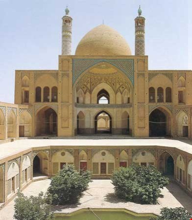 شناخت مدرسه و مسجد آقا بزرگ کاشان ۲۹ اسلاید