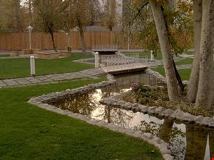 پاور پوينت  چرخش آب در باغ