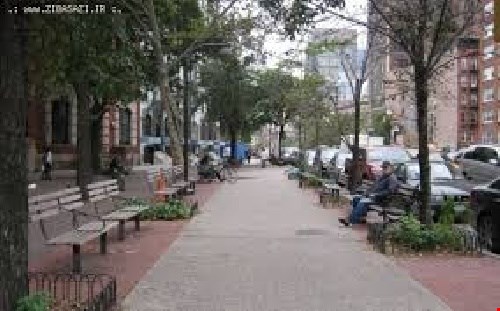 مقاله گذرگاه و شبکه پیاده روی 25 ص