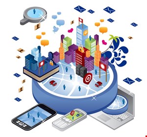 پاورپوینت شهر هوشمند 33 اسلاید 