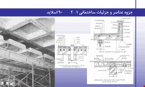 جزوه عناصر و جزئیات ساختمانی ۱ و ۲ – دانود جزوه درس عناصر و جزئیات ساختمان