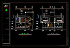پروژه فاز ۲ و اجرایی مجتمع مسکونی تجاری ۶ طبقه – نقشه فاز ۲