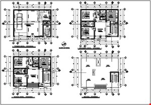 پروژه طراحی فنی ساختمان با جزئیات کامل